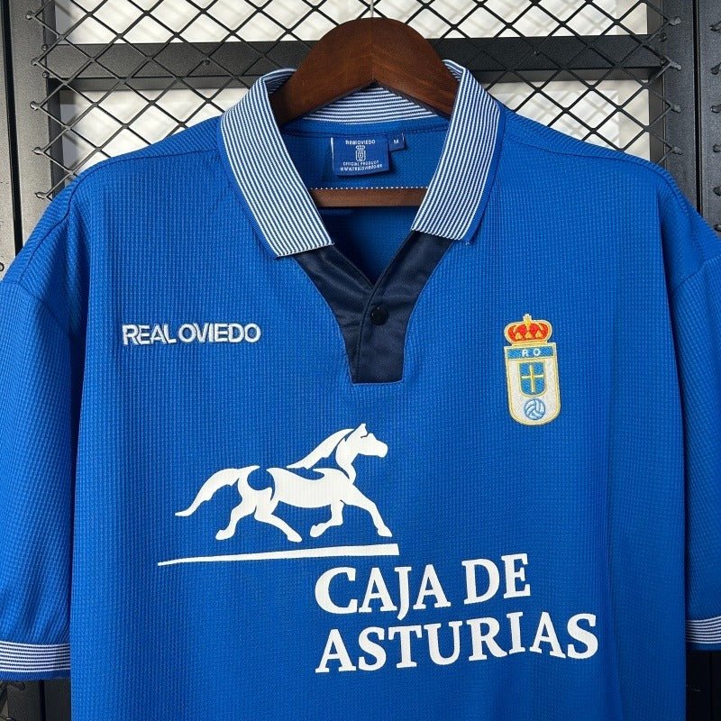 Real Oviedo 1996/1997 Home Retro - Fan Version [Adult]