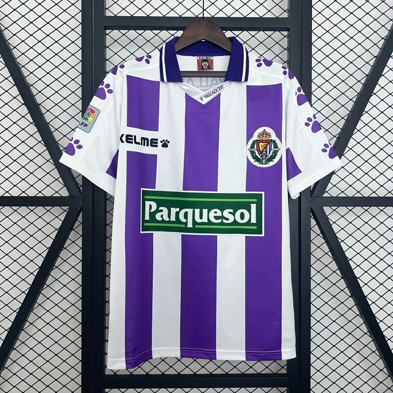 Real Valladolid 1995/1996 Domicile - Version supporter [Adulte]