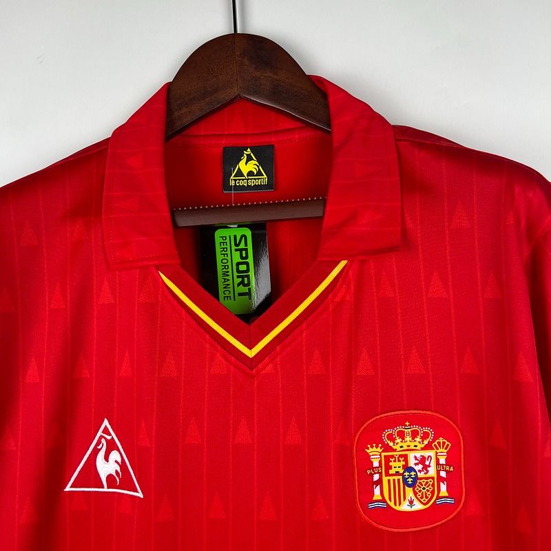 Retro Spain National Team 1988/1991 Home - Fan Version [Adult]