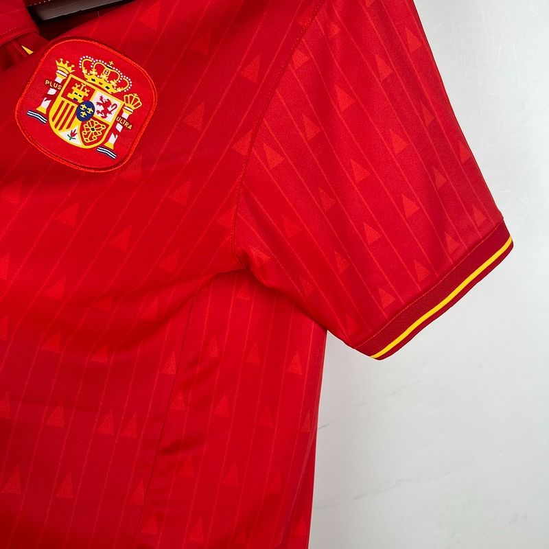 Retro Spain National Team 1988/1991 Home - Fan Version [Adult]