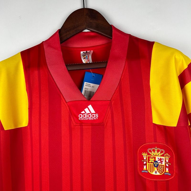 Retro Spain National Team 1992/1994 Home - Fan Version [Adult]