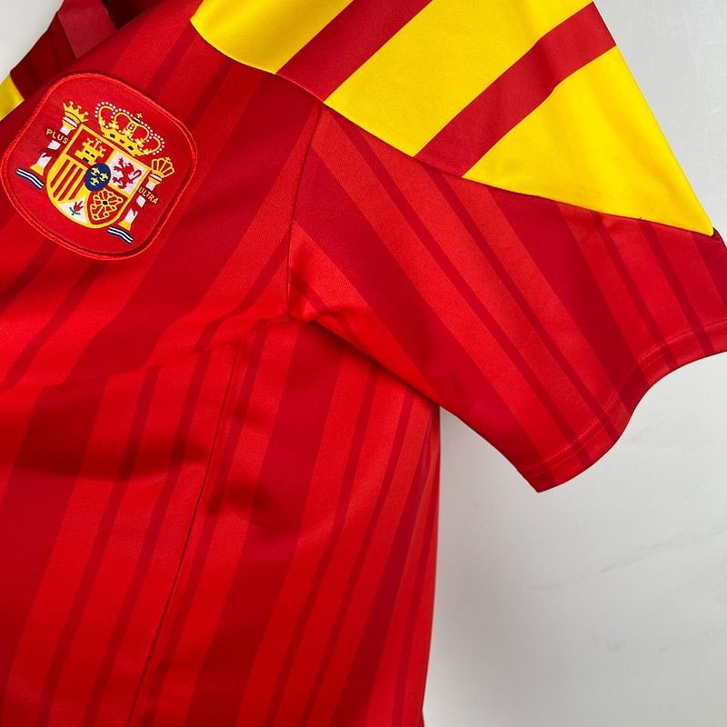 Retro Spain National Team 1992/1994 Home - Fan Version [Adult]