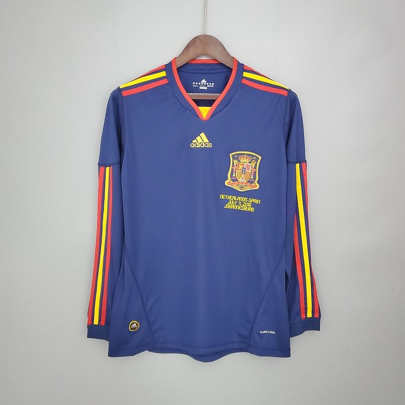 Selección Española 2010 Visitante Manga Larga - Versión Fan [Adulto]