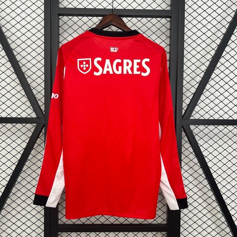 SL Benfica 2025/2026 Home Long Sleeve - Fan Version [Adult]