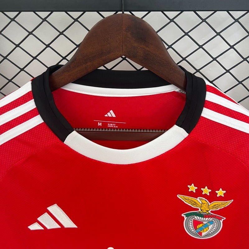 SL Benfica 2025/2026 Home Long Sleeve - Fan Version [Adult]