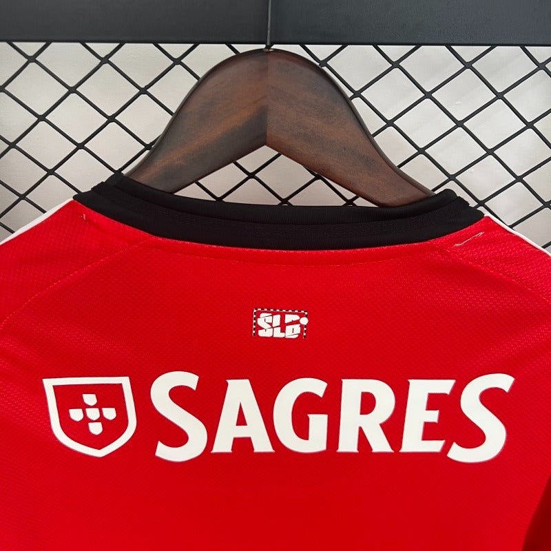 SL Benfica 2025/2026 Home Long Sleeve - Fan Version [Adult]
