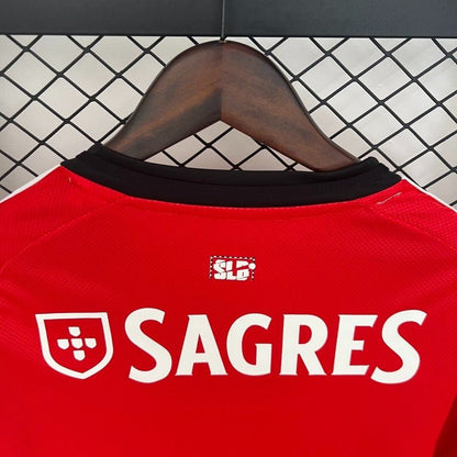 SL Benfica 2025/2026 Home Long Sleeve - Fan Version [Adult]