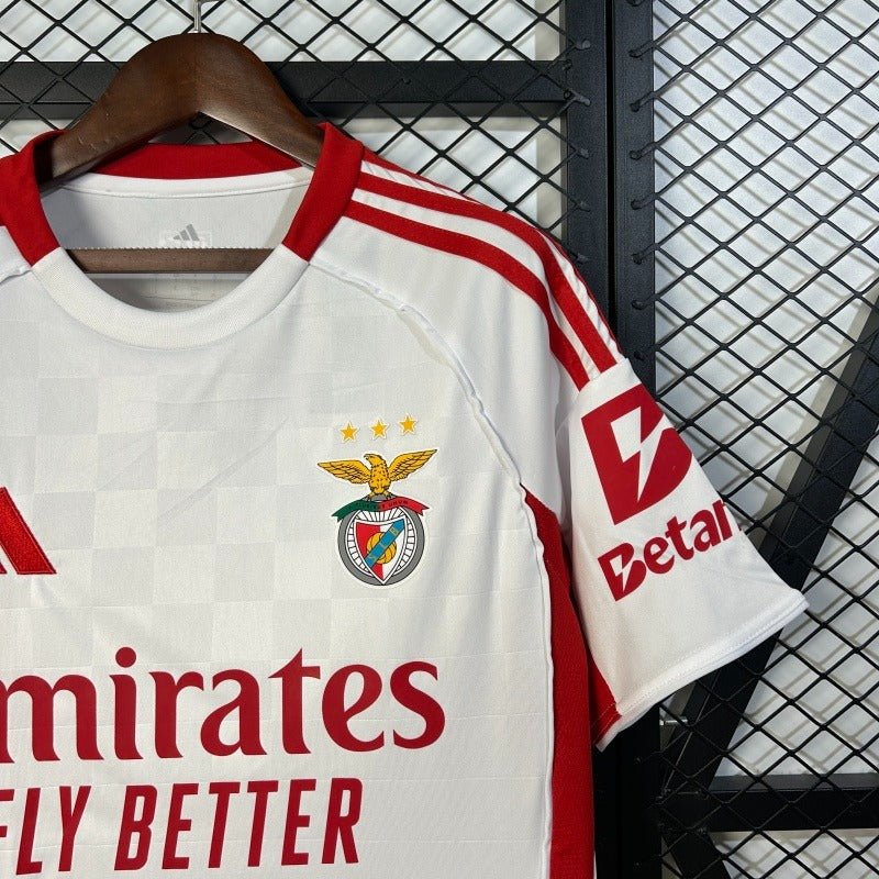 SL Benfica 2025/2026 Visitante - Versión Fan [Adulto]
