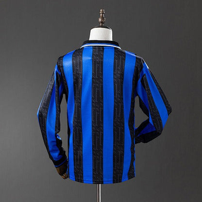 Inter de Milán 1997/1998 Equipación Local Manga Larga - Versión Jugador [Adulto]