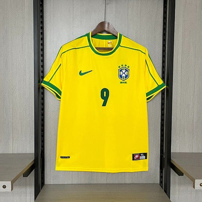 Maillot Rétro Brésil Domicile 1998 Supporter