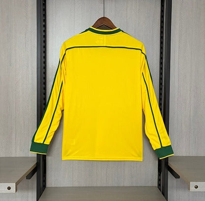 Retro Brazil 1998 Home Long Sleeve Fan
