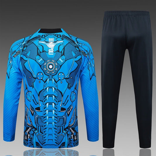 SSC Napoli 2025/2026 Full-Zip Training Set - Fan Version [Adult]