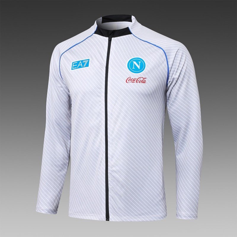 Conjunto de entrenamiento SSC Napoli 2025/2026 con cremallera completa - Versión aficionado [Adulto]