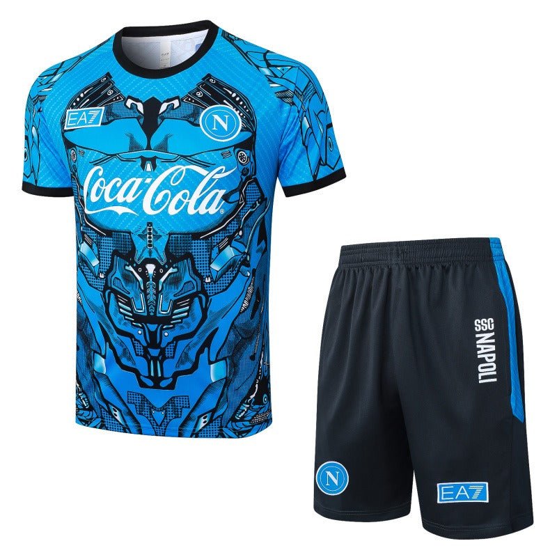Ensemble d'entraînement manches courtes SSC Napoli 2025/2026 Édition Spéciale - Version Supporters [Adulte]
