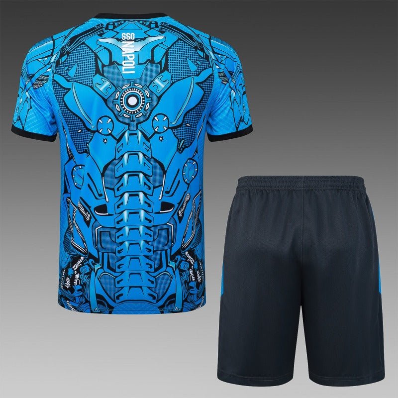 Ensemble d'entraînement manches courtes SSC Napoli 2025/2026 Édition Spéciale - Version Supporters [Adulte]