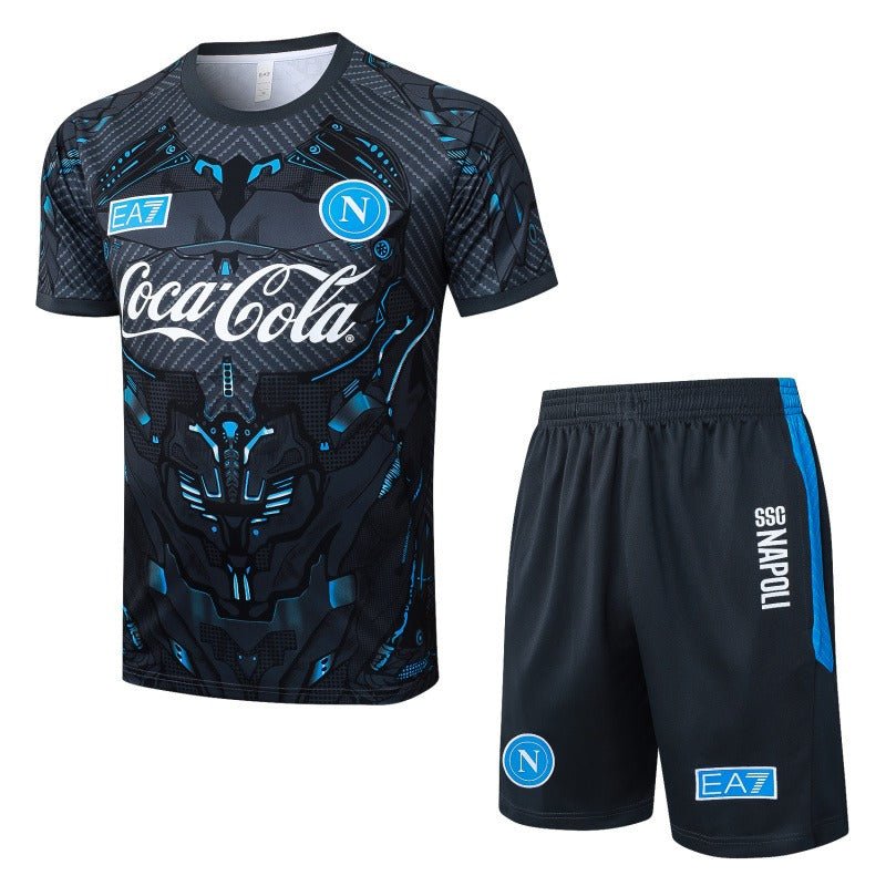 SSC Napoli 2025/2026 Short-Sleeve Training Set - Fan Version [Adult]
